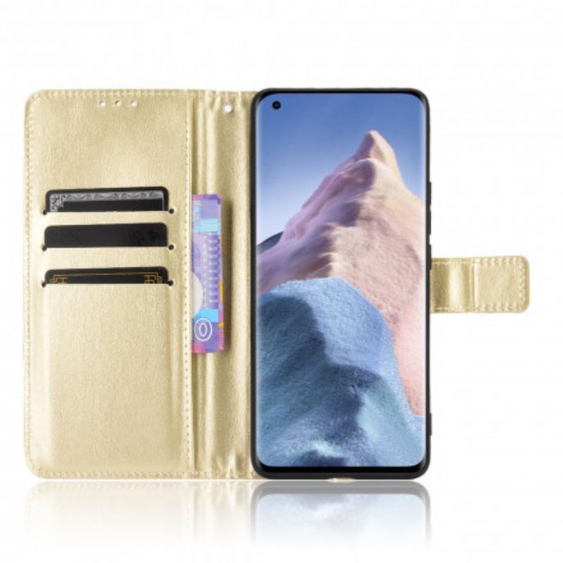 Leren Hoesje Xiaomi Mi 11 Ultra Flitsend Kunstleer Bescherming Hoesje