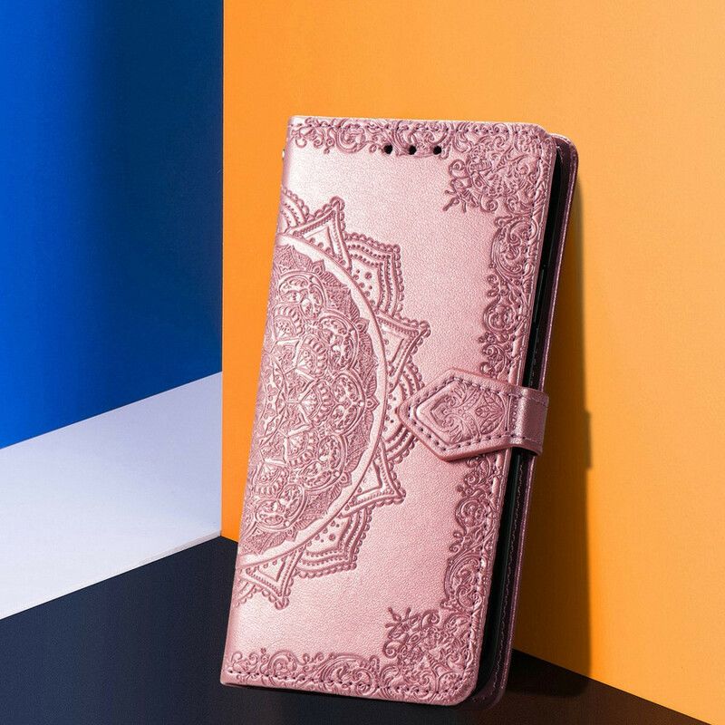 Leren Hoesje Xiaomi Mi 11 Ultra Mandala Middeleeuwen Bescherming Hoesje