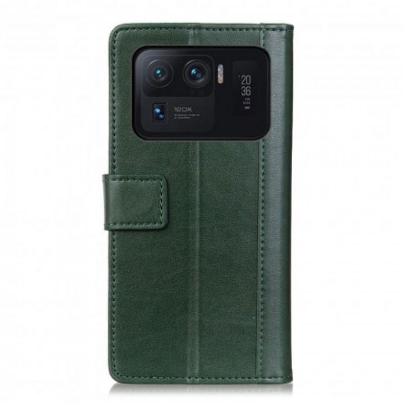 Leren Hoesje Xiaomi Mi 11 Ultra Splitlederen Stijl