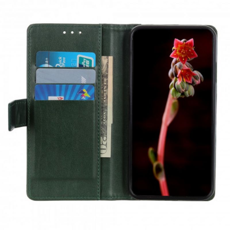 Leren Hoesje Xiaomi Mi 11 Ultra Splitlederen Stijl