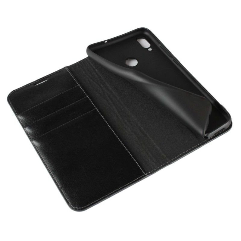 Folio-hoesje Honor 8X Rood Leereffect