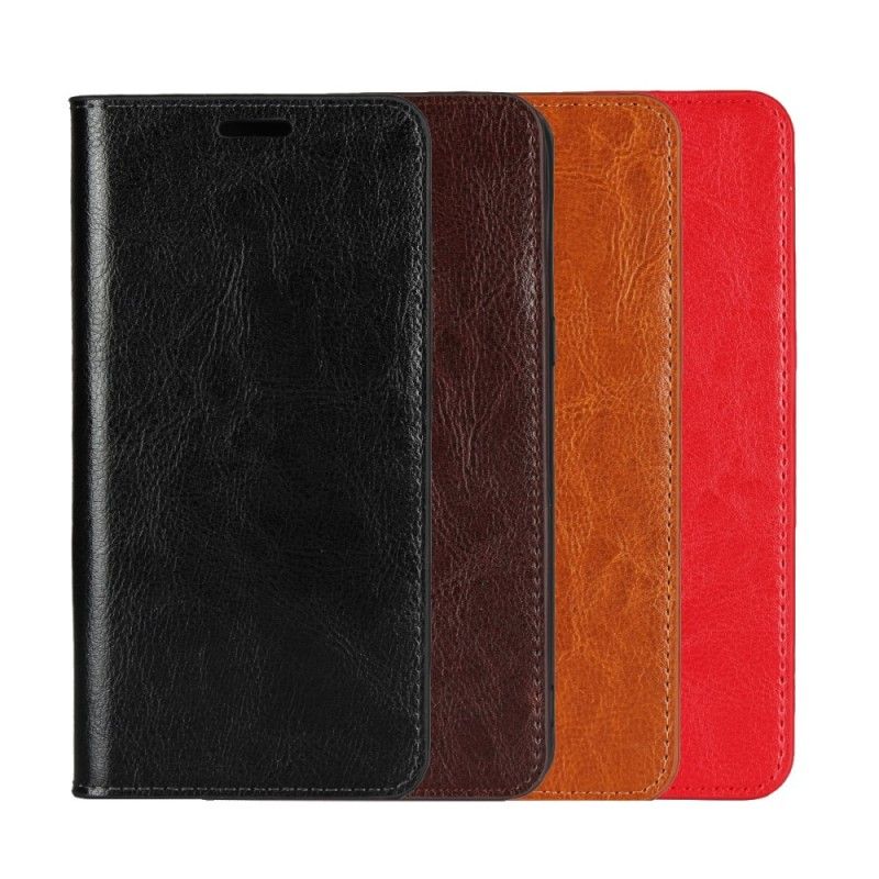 Folio-hoesje Honor 8X Rood Leereffect