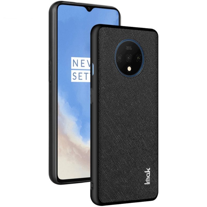 Cover Hoesje OnePlus 7T Telefoonhoesje Imak Textuurreeks