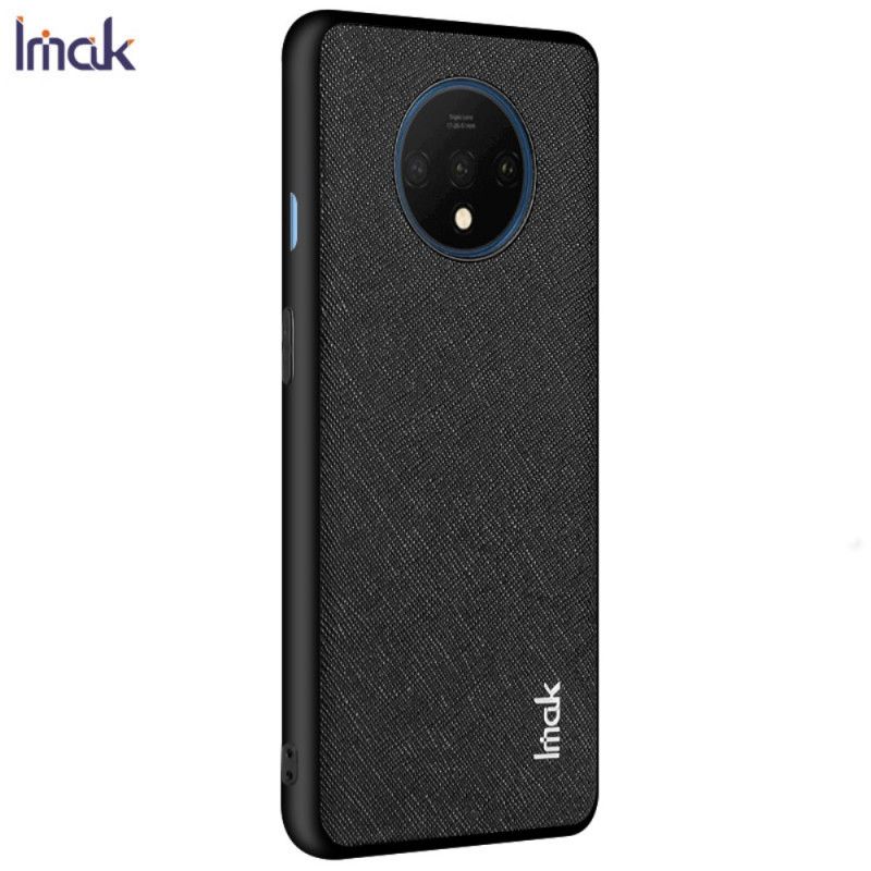 Cover Hoesje OnePlus 7T Telefoonhoesje Imak Textuurreeks