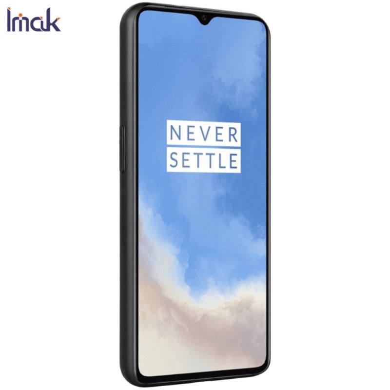 Cover Hoesje OnePlus 7T Telefoonhoesje Imak Textuurreeks