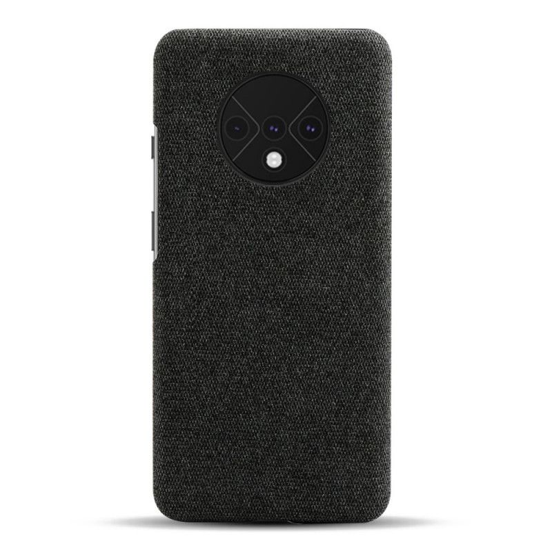 Hoesje OnePlus 7T Rood Stof Textuur