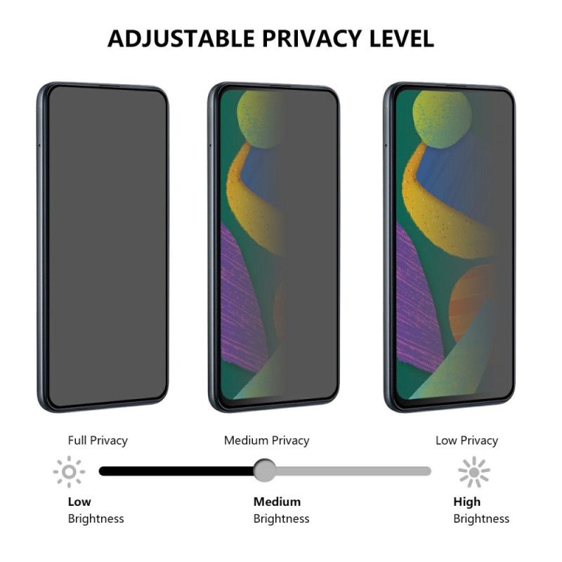 Anti-spionage Schermbeschermer Van Gehard Glas Voor Oppo Reno 13 5g