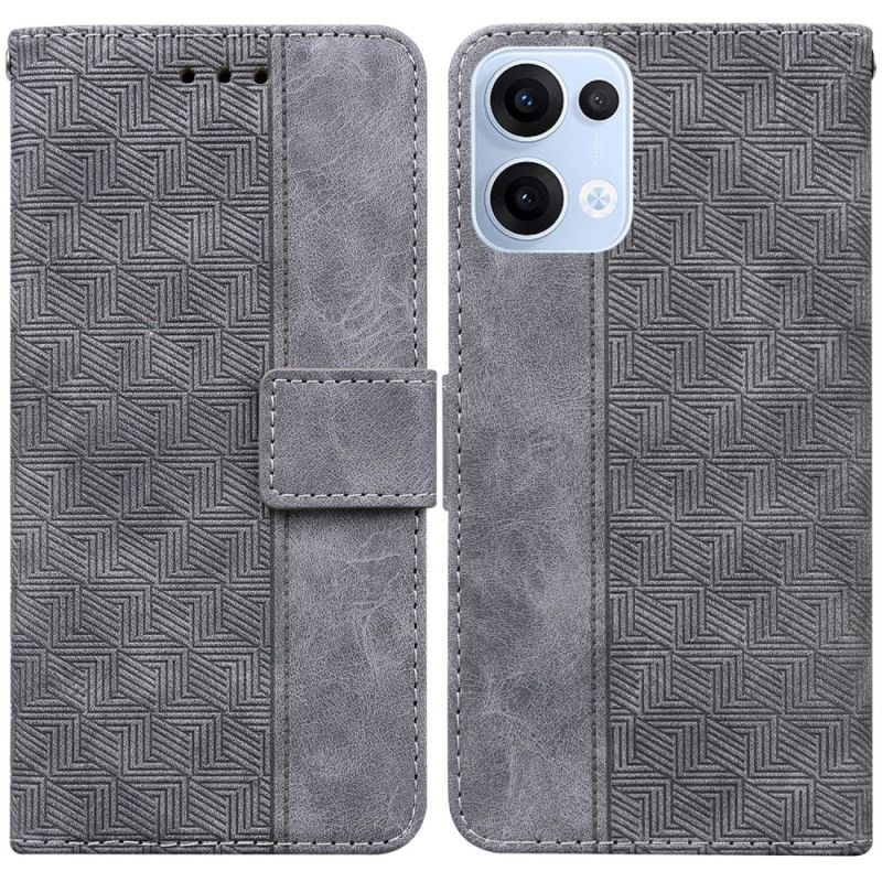 Bescherming Hoesje Oppo Reno 13 5g Geweven Patroon