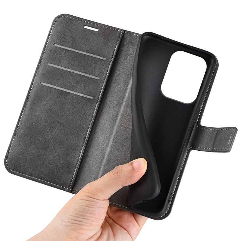 Bescherming Hoesje Oppo Reno 13 5g Leer Stijl