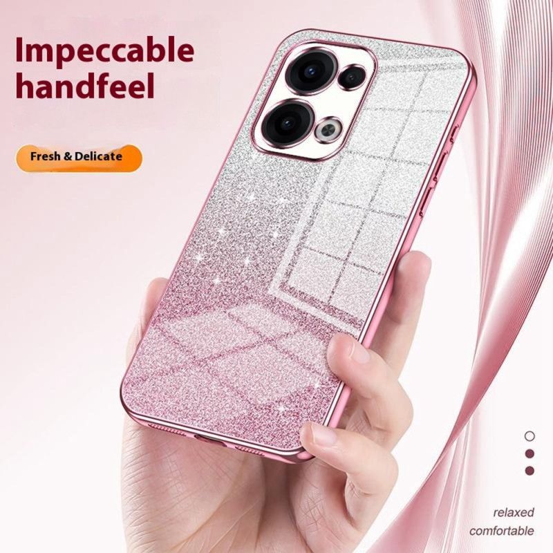 Cover Hoesje Oppo Reno 13 5g Telefoonhoesje Gradiëntglitter