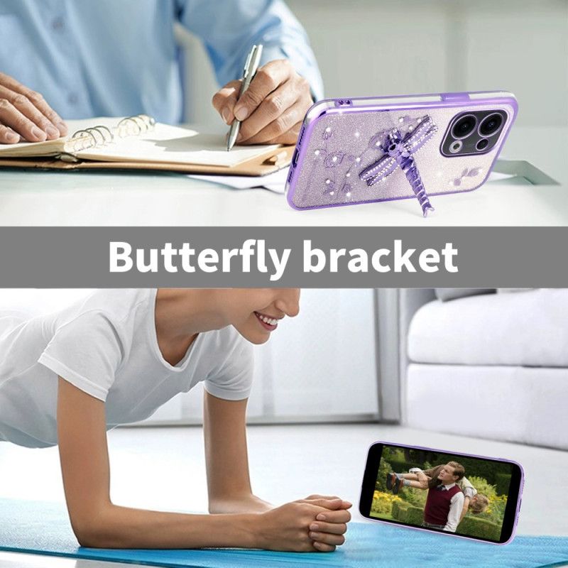 Cover Hoesje Oppo Reno 13 5g Telefoonhoesje Libellenbevestiging