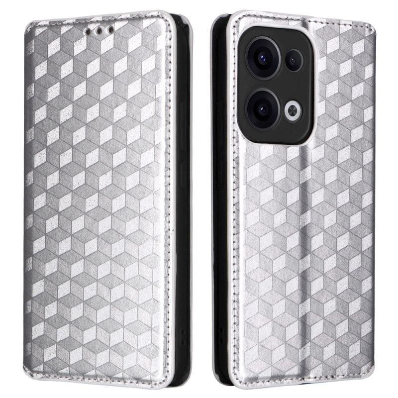 Folio-hoesje Oppo Reno 13 5g 3d Diamanten Bescherming Hoesje
