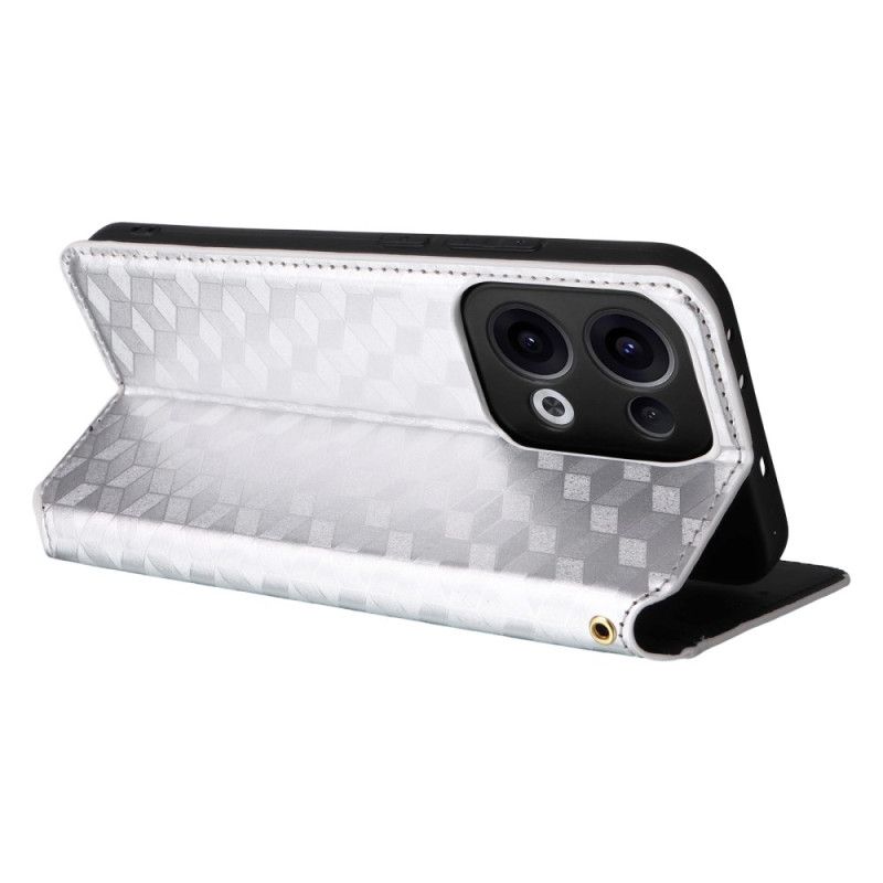 Folio-hoesje Oppo Reno 13 5g 3d Diamanten Bescherming Hoesje