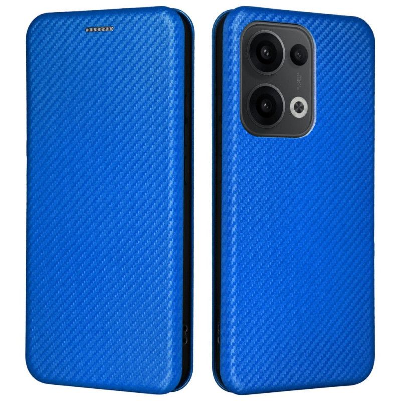 Folio-hoesje Oppo Reno 13 5g Telefoonhoesje Koolstofvezel