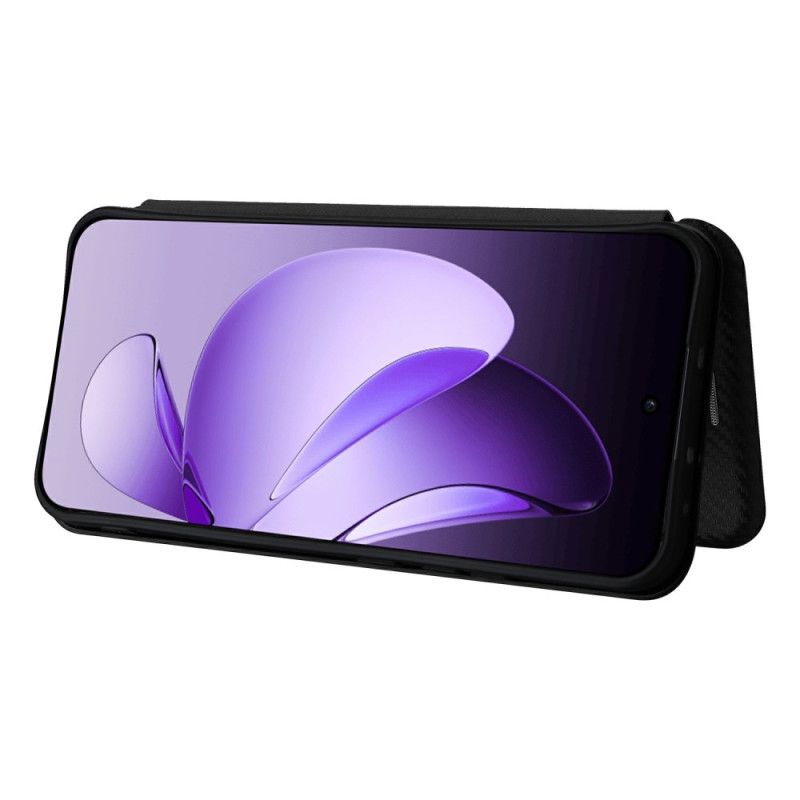 Folio-hoesje Oppo Reno 13 5g Telefoonhoesje Koolstofvezel