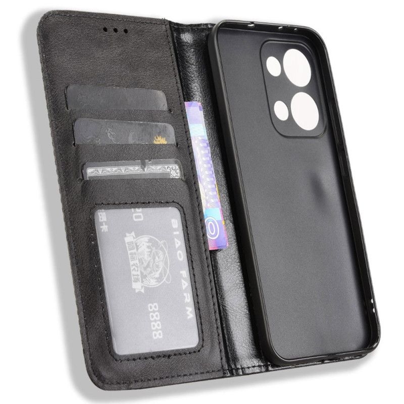 Folio-hoesje Oppo Reno 13 5g Vintage Fries Bescherming Hoesje