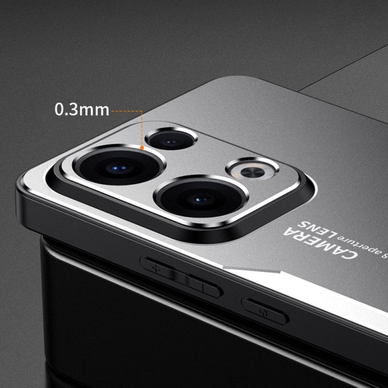 Hoesje Oppo Reno 13 5g Metaaleffect