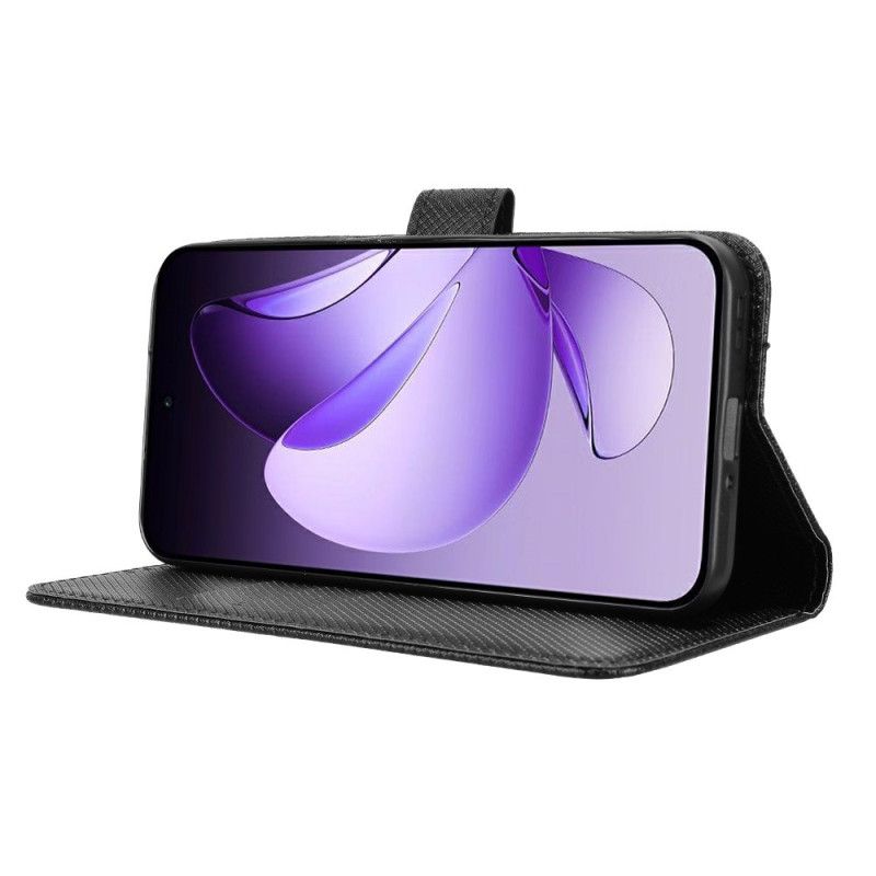 Leren Hoesje Oppo Reno 13 5g Bandstippen