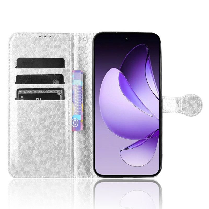 Leren Hoesje Voor Oppo Reno 13 5g Glitterstippen