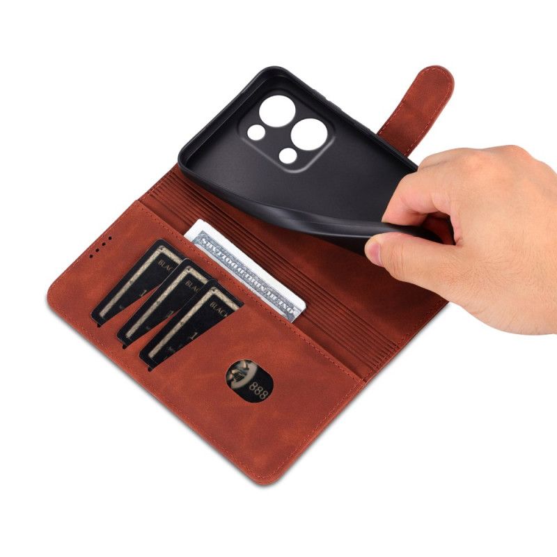 Leren Hoesje Voor Oppo Reno 13 5g Leerlook Azns