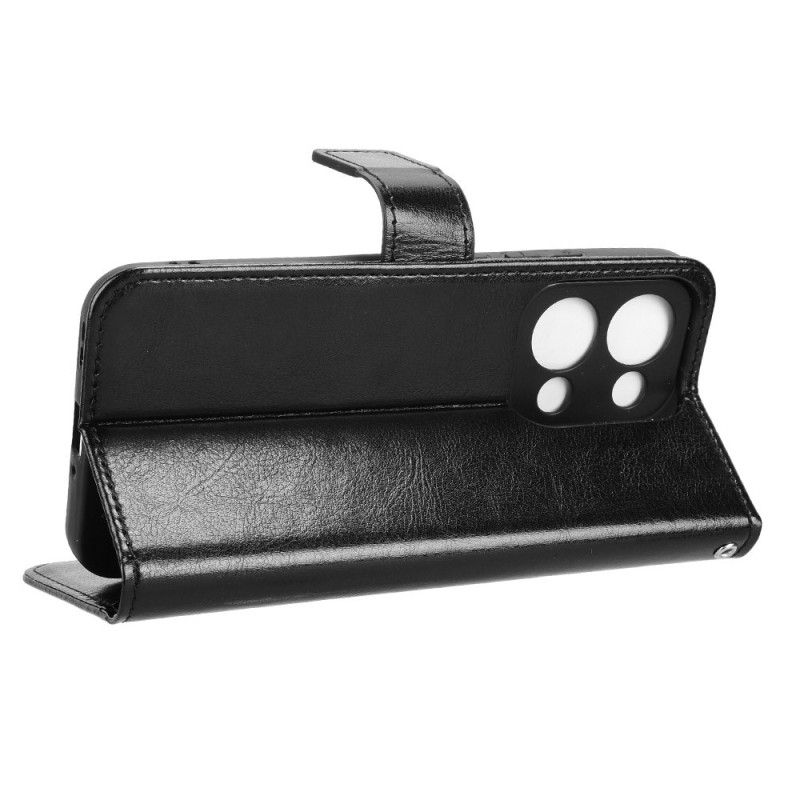 Leren Hoesje Voor Oppo Reno 13 5g Opvallend Imitatieleer