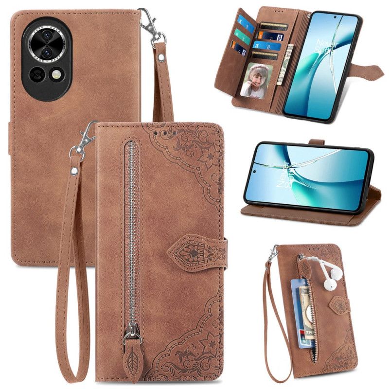 Leren Hoesje Voor Huawei Nova 13 Kantprint