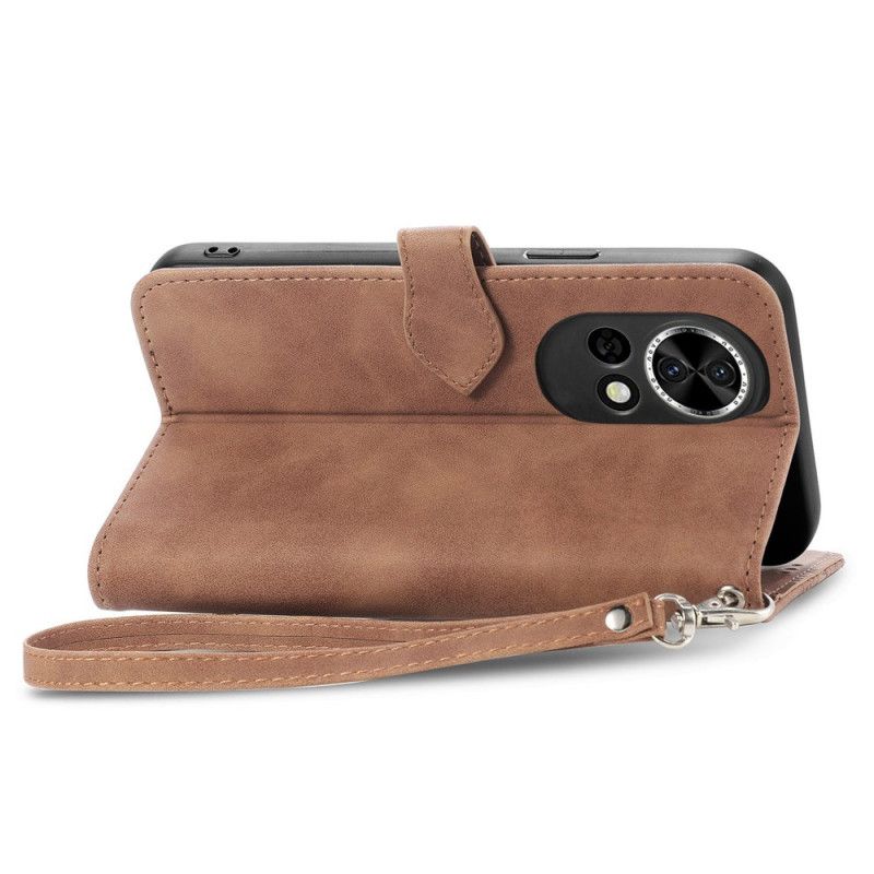 Leren Hoesje Voor Huawei Nova 13 Kantprint