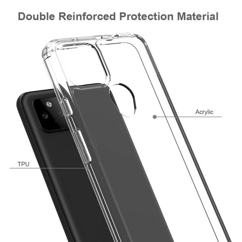 Hoesje Google Pixel 5a 5g Transparant Kristalhelder Bescherming Hoesje