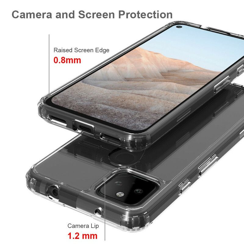 Hoesje Google Pixel 5a 5g Transparant Kristalhelder Bescherming Hoesje