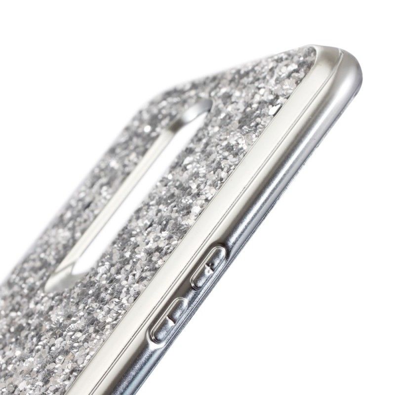 Case Hoesje OnePlus 6 Rood Zwart Telefoonhoesje Ik Ben Glitter