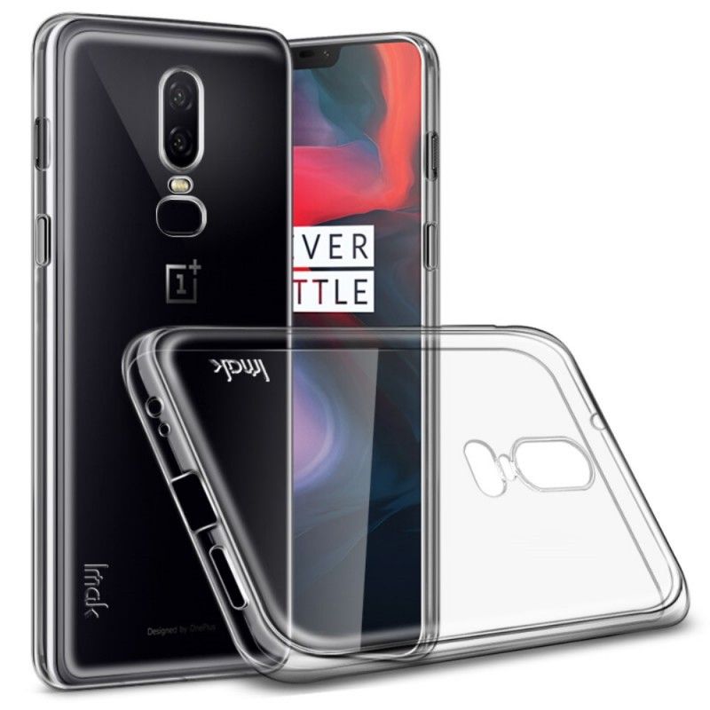 Hoesje OnePlus 6 Telefoonhoesje Transparant Imak