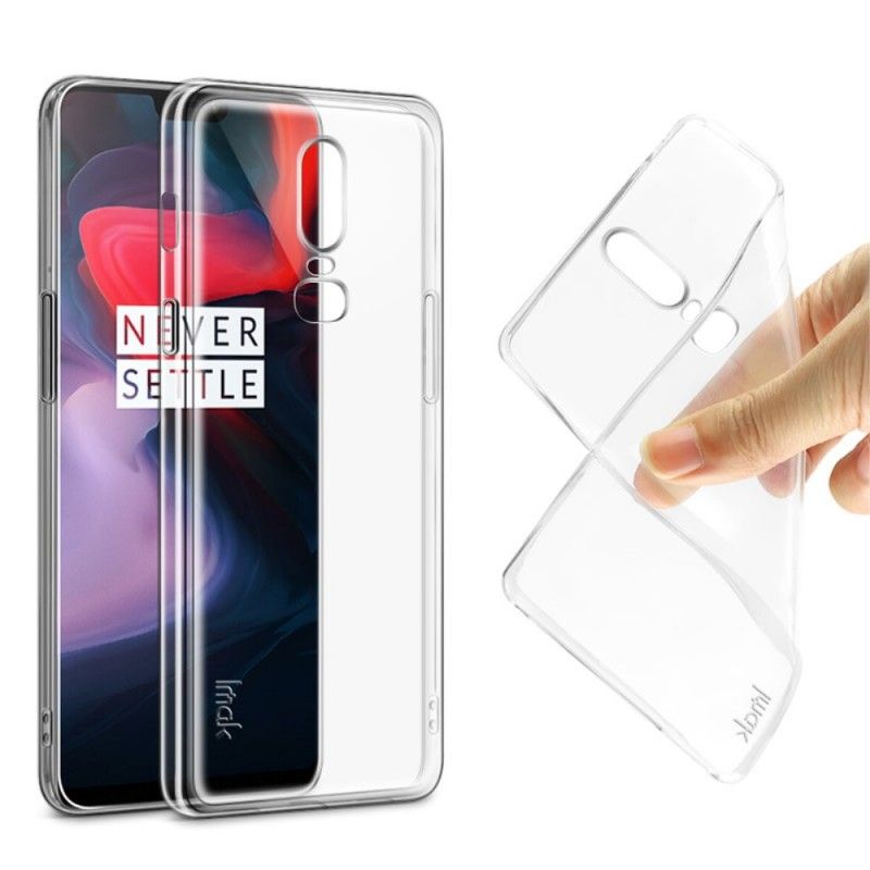 Hoesje OnePlus 6 Telefoonhoesje Transparant Imak