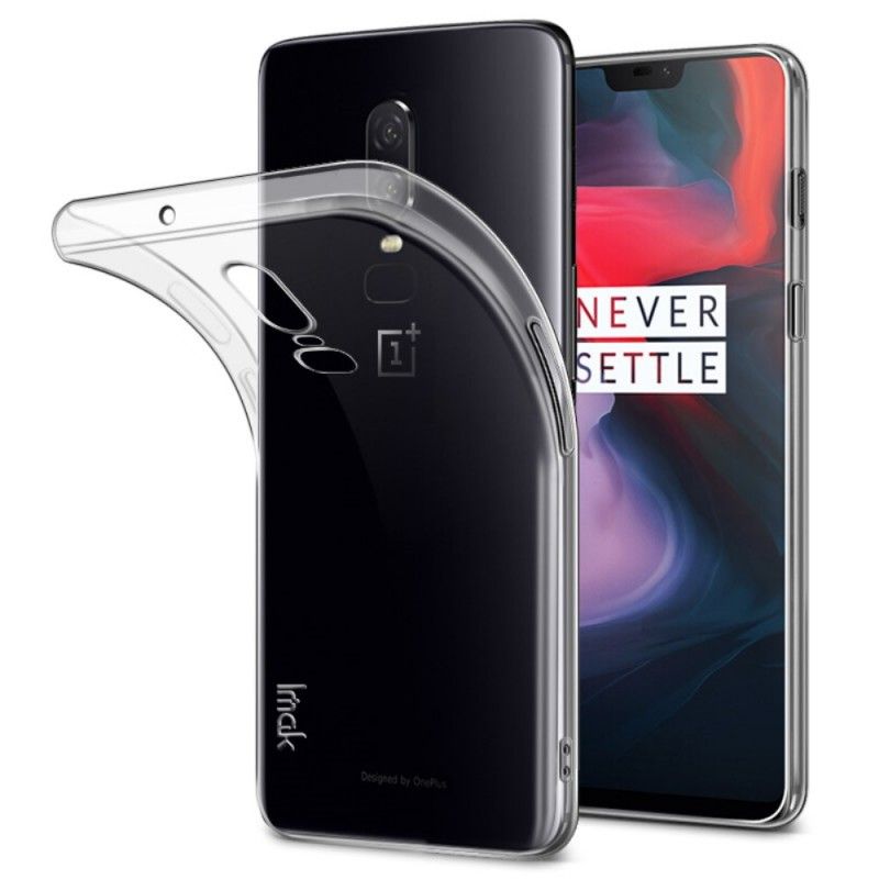 Hoesje OnePlus 6 Telefoonhoesje Transparant Imak