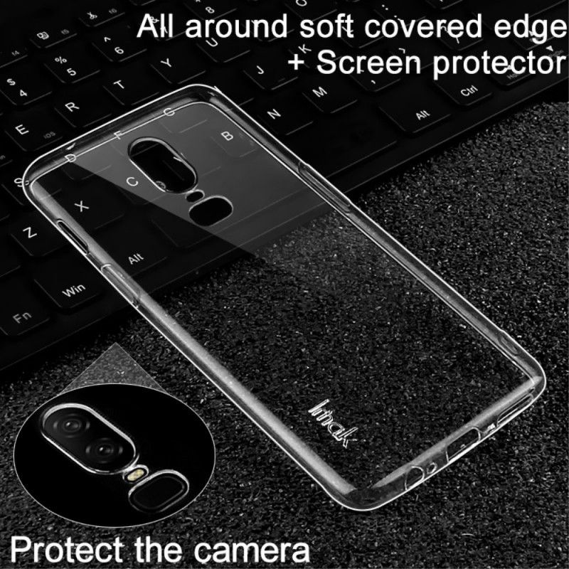 Hoesje OnePlus 6 Telefoonhoesje Transparant Imak