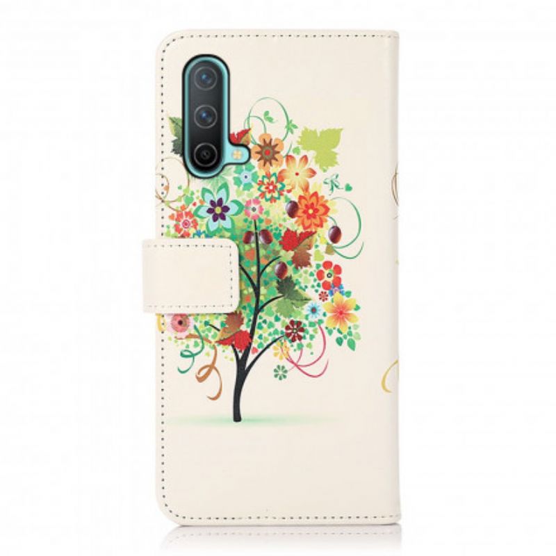 Bescherming Hoesje Oneplus Nord Ce 5g Bloeiende Boom
