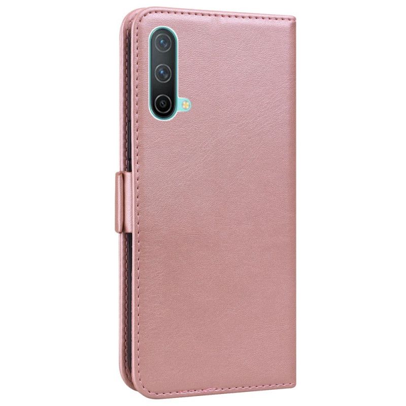 Folio-hoesje Oneplus Nord Ce 5g Telefoonhoesje Kat En Vlinders