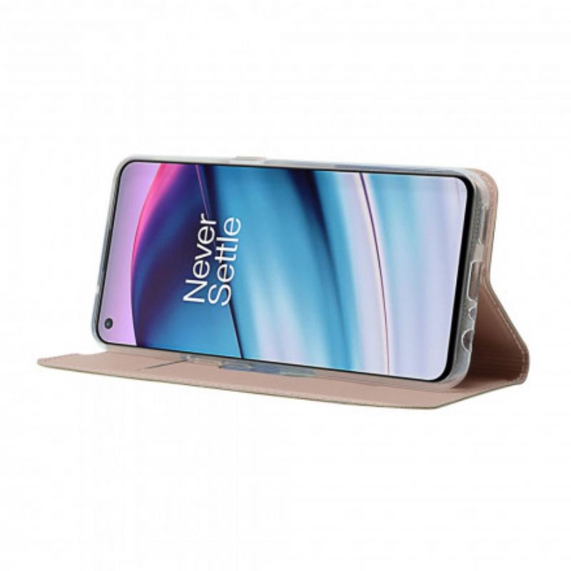 Folio-hoesje Oneplus Nord Ce 5g Telefoonhoesje Magnetische Sluiting
