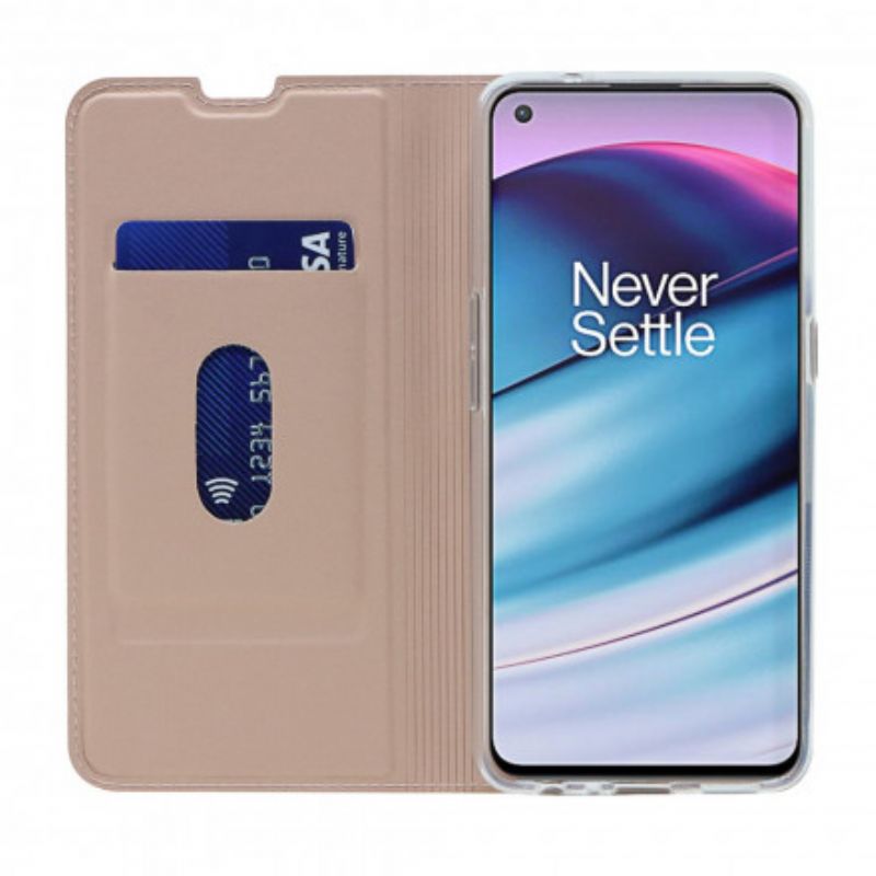 Folio-hoesje Oneplus Nord Ce 5g Telefoonhoesje Magnetische Sluiting