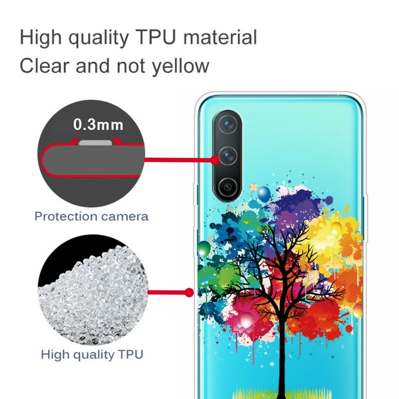 Hoesje Oneplus Nord Ce 5g Transparante Aquarelboom