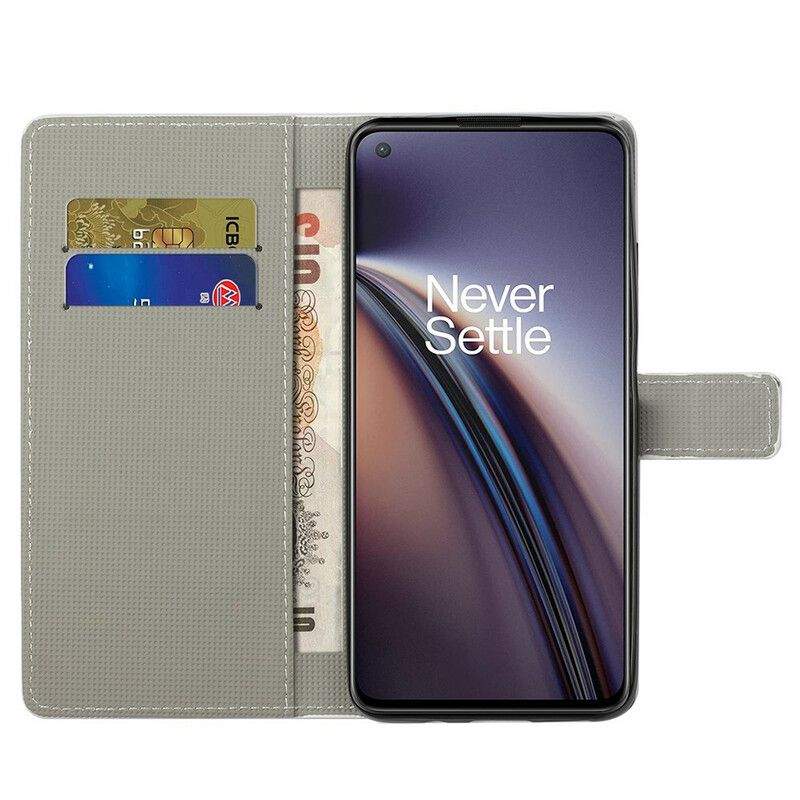 Leren Hoesje Oneplus Nord Ce 5g Meerdere Uil Bescherming Hoesje