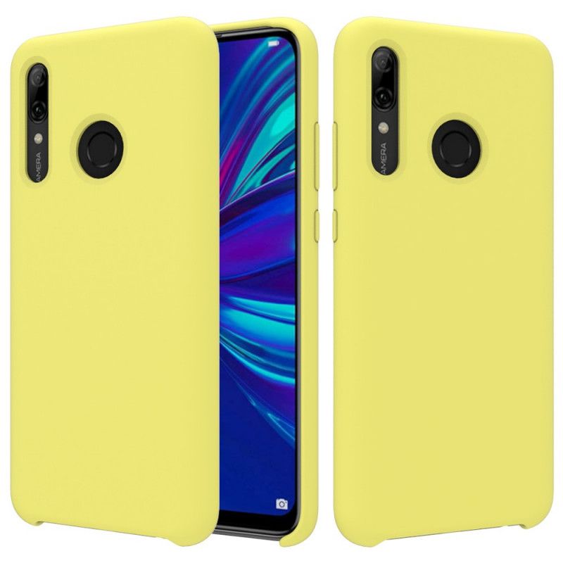 Case Hoesje Huawei P Smart Plus 2019 Wit Zwart Telefoonhoesje Siliconenvloeistof