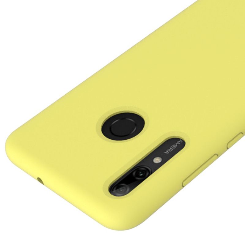Case Hoesje Huawei P Smart Plus 2019 Wit Zwart Telefoonhoesje Siliconenvloeistof
