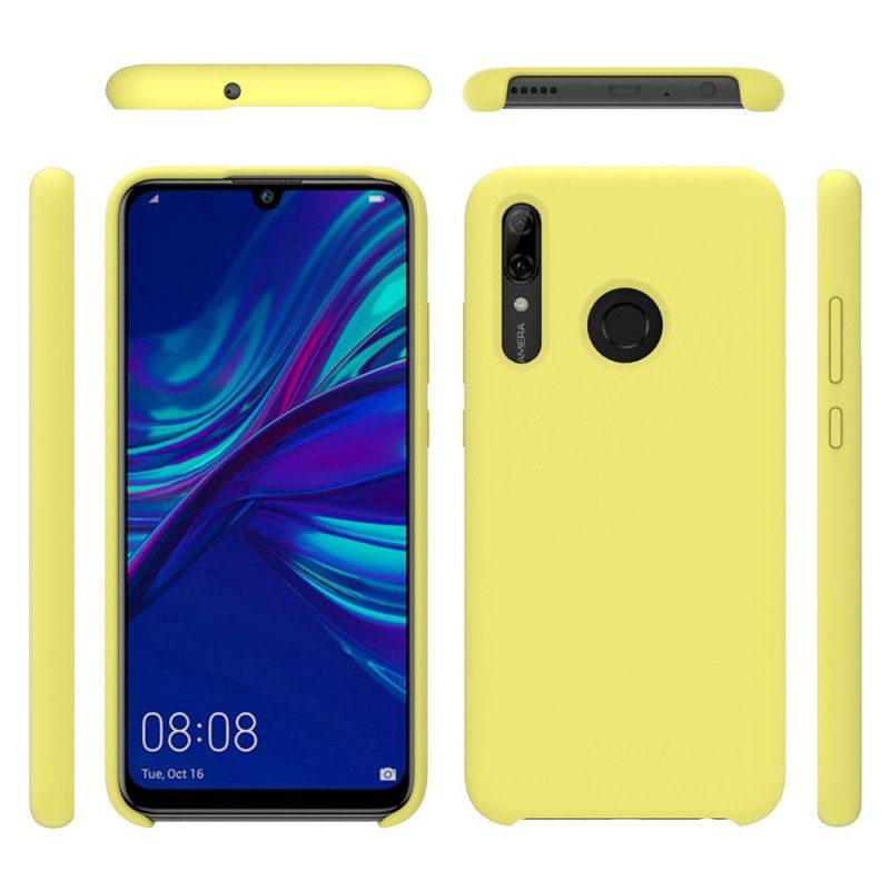 Case Hoesje Huawei P Smart Plus 2019 Wit Zwart Telefoonhoesje Siliconenvloeistof