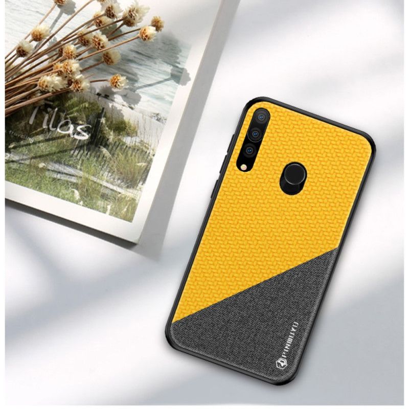 Hoesje Huawei P Smart Plus 2019 Magenta Zwart Eervolle Serie Pinwuyo