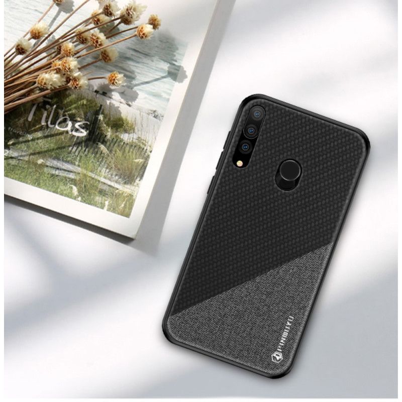 Hoesje Huawei P Smart Plus 2019 Magenta Zwart Eervolle Serie Pinwuyo