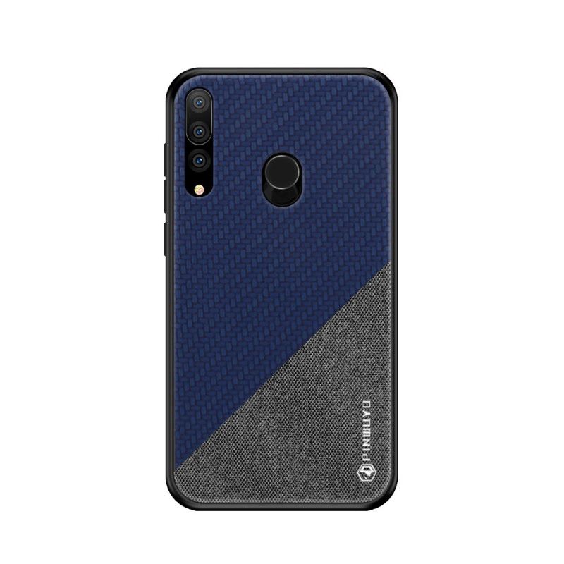 Hoesje Huawei P Smart Plus 2019 Magenta Zwart Eervolle Serie Pinwuyo