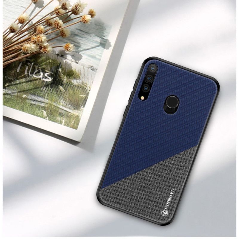 Hoesje Huawei P Smart Plus 2019 Magenta Zwart Eervolle Serie Pinwuyo