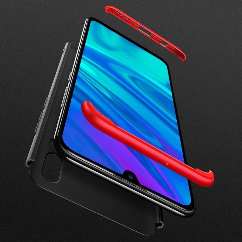 Hoesje Huawei P Smart Plus 2019 Rood Zwart Afneembare Gkk