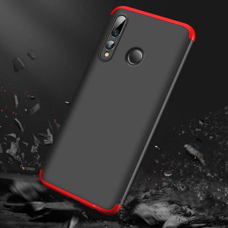 Hoesje Huawei P Smart Plus 2019 Rood Zwart Afneembare Gkk