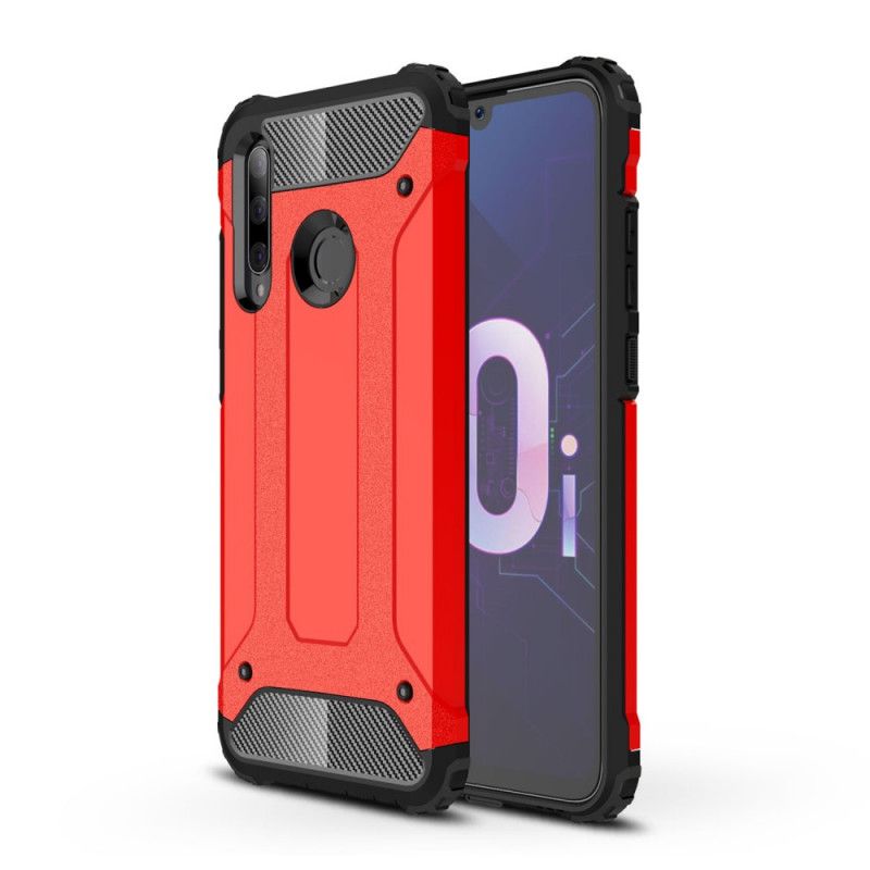 Hoesje voor Huawei P Smart Plus 2019 Rood Zwart Overlevende